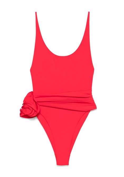 Red floral-appliqué swimsuit Magda butrym - women MAGDA BUTRYM | 609425RD